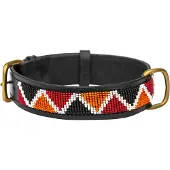 Kampuni Hundehalsbånd Himba sort small, 46x2,5 cm