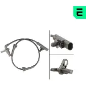 OPTIMAL ABS Sensor Raddrehzahl Hinten Rechts für NISSAN MICRA III (K12) 06-S266