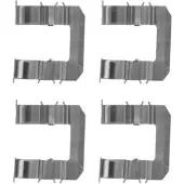 Textar 82508500 Zubehörsatz Scheibenbremsbelag Vorne für KIA RIO II (JB) für HYUNDAI ACCENT III (MC)