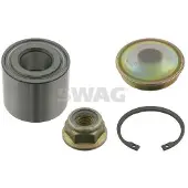 SWAG Radlagersatz Hinten Links Hinten Rechts für RENAULT Clio III Schrägheck (BR0/1, CR0/1) Kegelrollenlager 55mm 60 92 4780