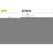Valeo Bremsscheibe COATED 673014
