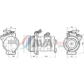 Ava Cooling Kompressor, Klimaanlage JEAK092
