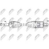 NTY NPW-CH-173 Antriebswelle Hinten Links für JEEP CHEROKEE (KL)