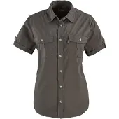 Pinewood Safari Short Sleeve Women Shirt d.olive (128) S