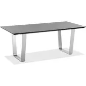 Niehoff Noah Tisch Edelstahl Trapezkufe/HPL