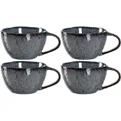 Leonardo Kaffeetasse Matera Grey 290ml (4-teilig)