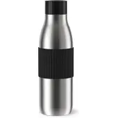 Tefal Bluspin N3113510, Tägliche Nutzung, 0,7 ml, Schraubdeckel, Edelstahl, Schwarz, Edelstahl, Polypropylen (PP)/Thermoplastisches Elastomer (TPE)