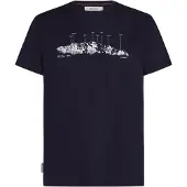 Icebreaker Merino 150 Tech Lite The Peaks Kurzarm-t-shirt