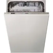 Whirlpool WSIO 3T223 PCE X, Voll integriert, Single (45 cm breit), Edelstahl, Tasten, 1,3 m, 1,55 m