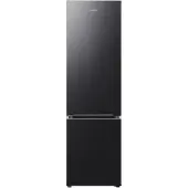 Samsung 385 ℓ Kühl-/Gefrierkombination mit Metal Cooling und AI Energy Mode, 390 l, NoFrost-Funktion (Kühleinheit), 8 kg/24h, C, Fresh Zone Fach, Schwarz