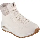 SKECHERS Uno Rugged - Darling Days Sneakers Hoog - gebroken wit - Maat 39