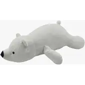 CarloBaby Kissen Eisbär, Weiß
