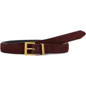 Notre-V Damen Gürtel Tulia Suede - Bordeaux - Größe 95