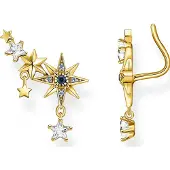 Thomas Sabo Ohrringe Ear Climber Royalty Sterne Gold