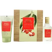 4711 Edc Spray 50ml/Shower Gel 75ml Lychee & White Mint Giftset