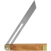 Facom Winkel mit Holzanschlag und Gleitstück | verstellbar | 300 mm lang