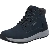Rieker Herren Stiefelette extra weit wasserabweisende Tex Membran 11502, Größe:43 EU, Farbe:Blau