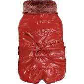 Croci Hundemantel gepolstert Bull Chic rot