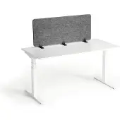 Durable Tischtrennwand faltbar 1.20m PET-Filz/50cm Sichtschutzhöhe