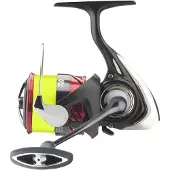 Daiwa 23 NINJA LT 4000-C / JB4 0.25MM YELLOW, 4000-C, Beidhändig, Spinning Angelrolle, bespult, Frontbremse, 10006-400
