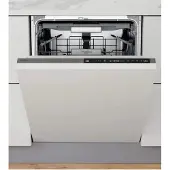 Whirlpool WSIP 4O33 PFE, Voll integriert, Single (45 cm breit), Schwarz, Schwarz, Berührung, 1,3 m