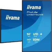 Iiyama LH5075UHS-B2AG, Digital Signage Flachbildschirm, 125,7 cm (49.5"), LCD, 3840 x 2160 Pixel, WLAN, 24/7