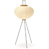 Vitra Akari 10A Stehleuchte - , Weiß, für Wohnzimmer, Papier / Karton