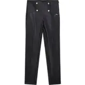 GUESS Hose aus Kunstleder J5BB00 WFV60 Schwarz Slim Fit