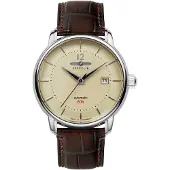 Zeppelin 8160-5 Herren-Automatikuhr LZ-120 Bodensee Braun