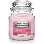 Yankee candle Duftkerze Mittleres Glas Fairy Floss 340 g, rosa GLO660209851