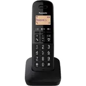 Panasonic KX-TGB610JT, Analoges/DECT-Telefon, Kabelloses Mobilteil, 50 Eintragungen, Anrufer-Identifikation, Schwarz