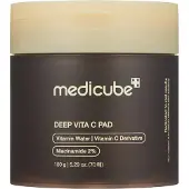 Medicube Deep Vita C Pad rozjaniajce patki do twarzy z Witamin C, 150 g