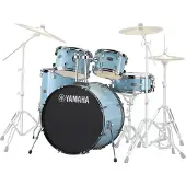 Yamaha Rydeen 22" Drum Kit mit Paiste Becken & DS550U Trommelthron Pale Blue Gloss