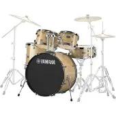 Yamaha Rydeen 22" Drum Kit mit Paiste Becken & DS550U Trommelthron Champagne Glitter