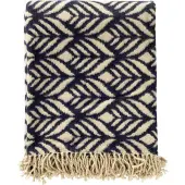 Hoii Plaid 'Alexandra' 150 x 200 cm Insignia Blue - Blau