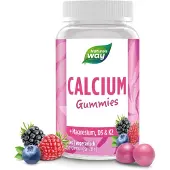 Nature'S Way Calcium Gummies – 500 mg Calcium, Wild-Berry-Geschmack