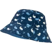 Playshoes Wende-Sonnenhut "Wal" in Blau | Gr.: 53 cm