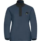 Jack Wolfskin Sumetro, Fleecepullover, Damen, blau