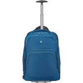 Roncato Gateway Cabin Wheeled Trolley Backpack 17" blue