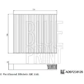 Blue Print Filter, Innenraumluft ADBP250128