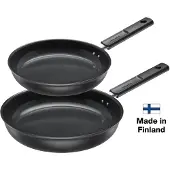 Fiskars - Hard Face Pfannenset 24 cm + 28 cm