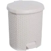 Keeeper Rattan 21l Mülleimer Durchsichtig Durchsichtig One Size