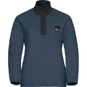 Jack Wolfskin Sumetro, Fleecepullover, Damen, blau