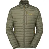 Rab - Doudoune chaude en duvet - Microlight Jacket Light Khaki für Herren - Größe S