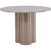 Ebuy24 Olivia Esstisch Ø110 cm braun.