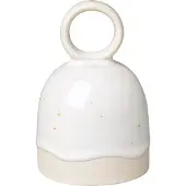 Villeroy & boch Weihnachtsfigur "Tischglocke Winter Glow ø 6,6 cm beige", beige, LIKE. BY , Dekofiguren, Weihnachtsfigur