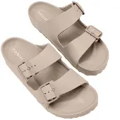 Holster Sandalen Sundreamer Unisex Beige-Schuhgröße 39