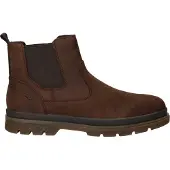 Rieker Herren Stiefeletten Velourleder Weite H, Schlicht und Elegant F7051, Größe:45 EU, Farbe:Braun