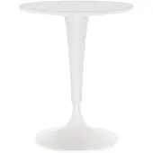 Kartell DR. NA Tisch, weiß, Höhe 73 cm - , DR. NA, Weiß, für Terrasse, Kunststoff, Modern