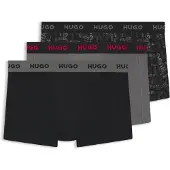 HUGO Design 10267989 Trunk Red Boxershorts 3 Einheiten
